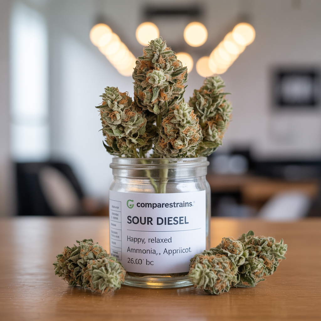 Sour Diesel cannabis strain